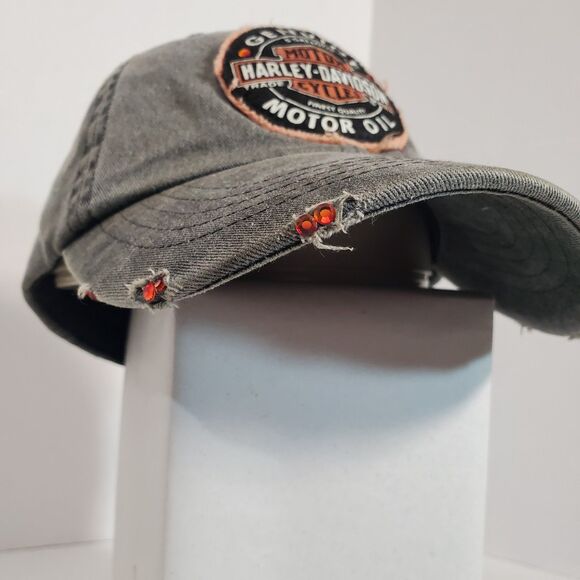 Vintage Harley‎ Davidson Adjustable Womens Hat - Picture 3 of 16